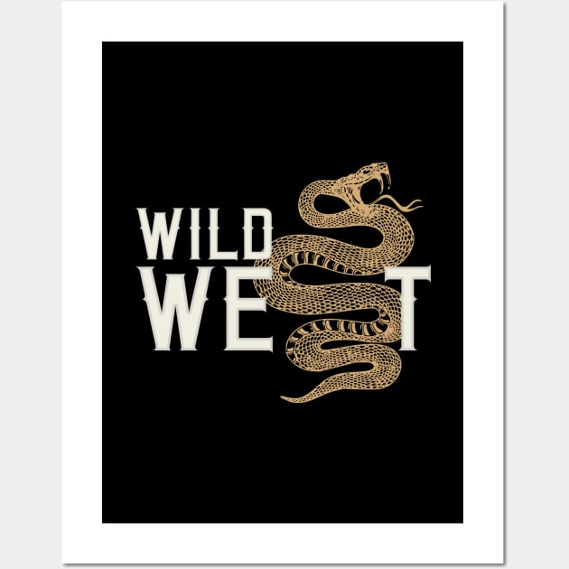 WILD WEST Wall Art by azified